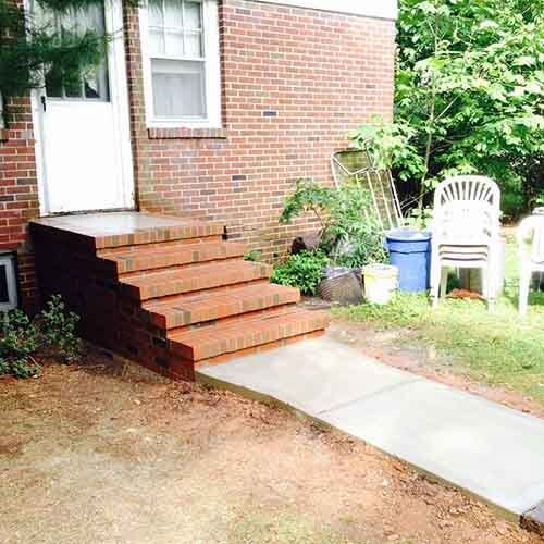 Porch & Walkway — Concrete Blocks in Bridgewater, NJ