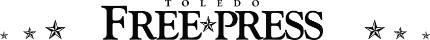 Toledo Free Press logo with stars.