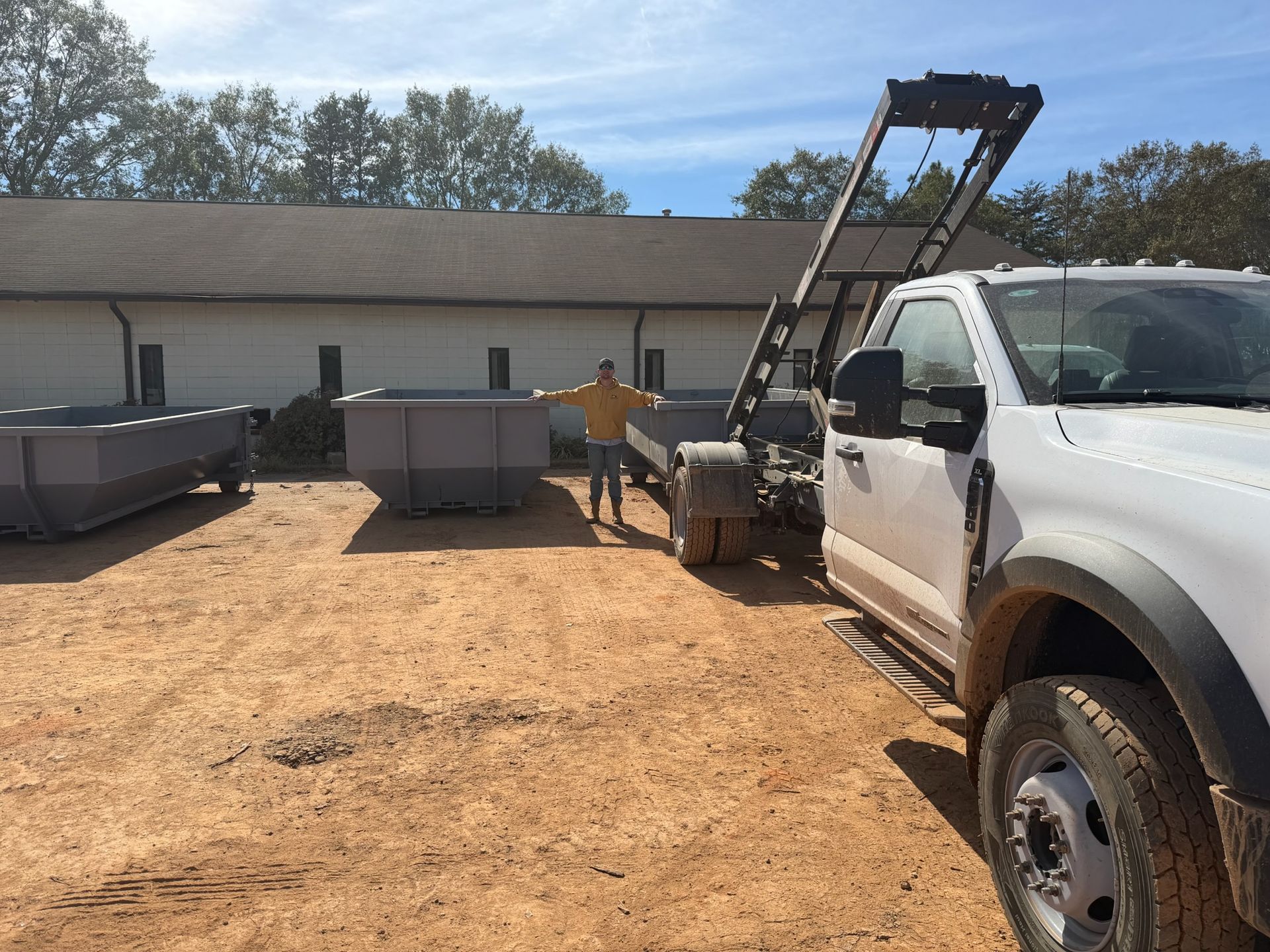 Commercial dumpster rental