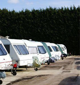 Motor home storage - Clapham, Bedfordshire - Calver's Caravan Storage - Caravan