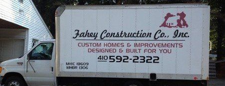 Truck - Custom Home Builders in Long Green Rd, Glen Arm MD