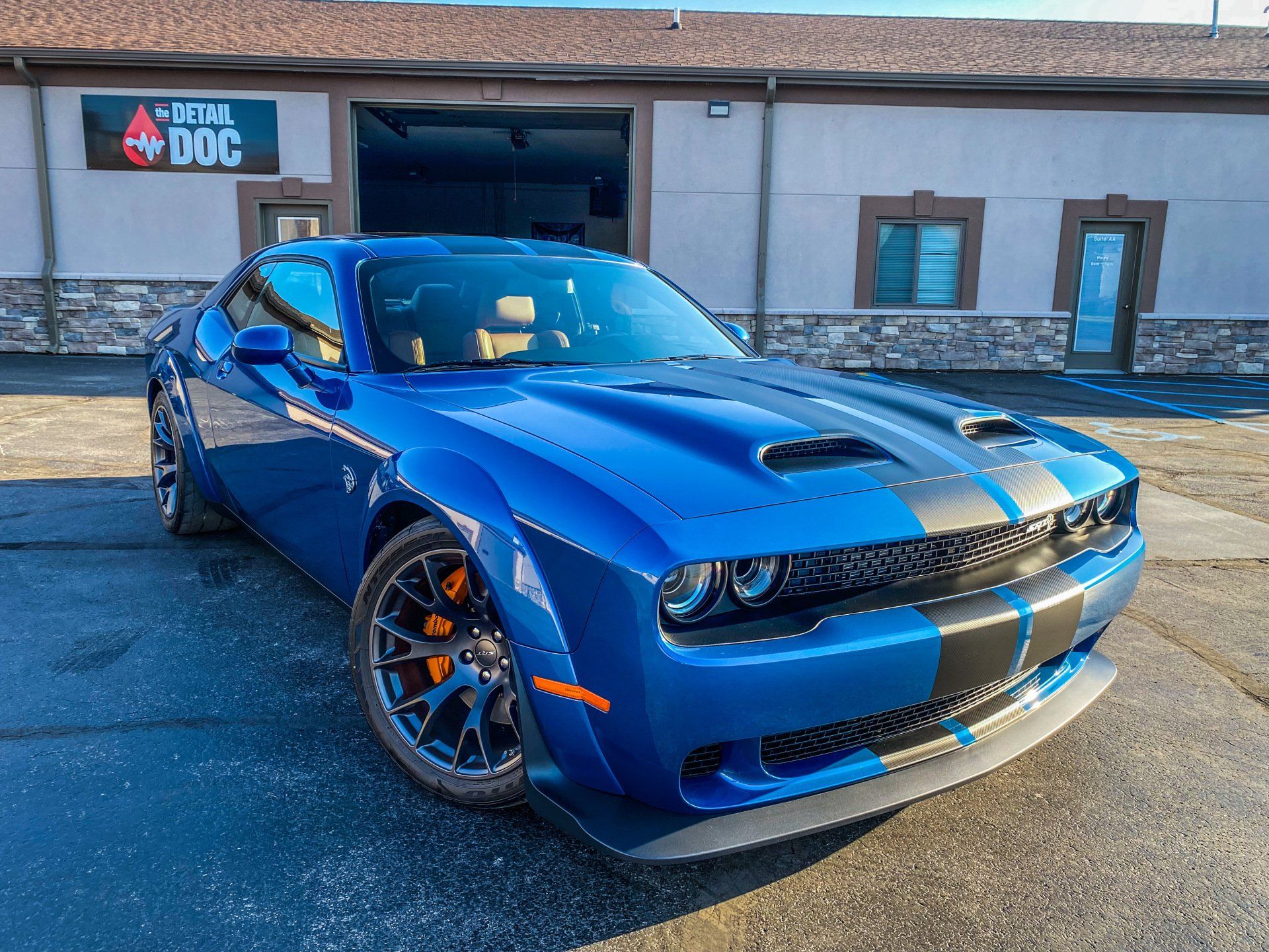 Blue Hellcat Ceramic Coating Near Freeland, MI