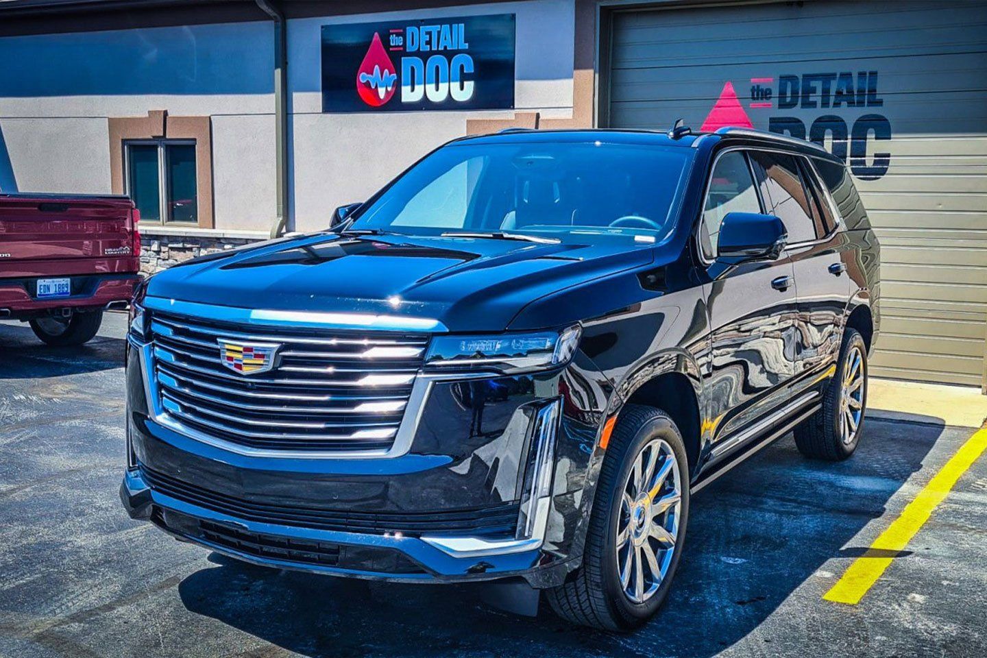 Ceramic Coating 2021 Cadillac Escalade near Freeland, MI