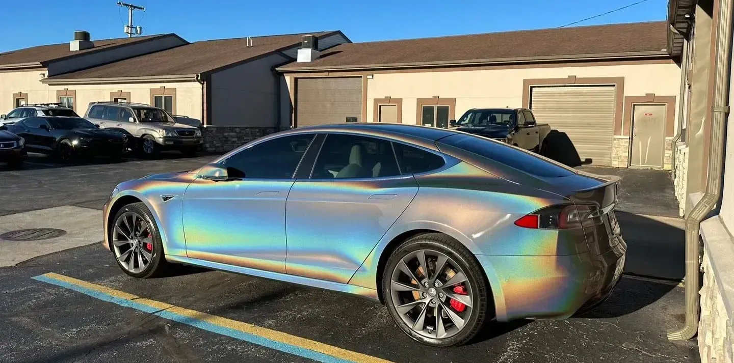 paint protection film on Tesla