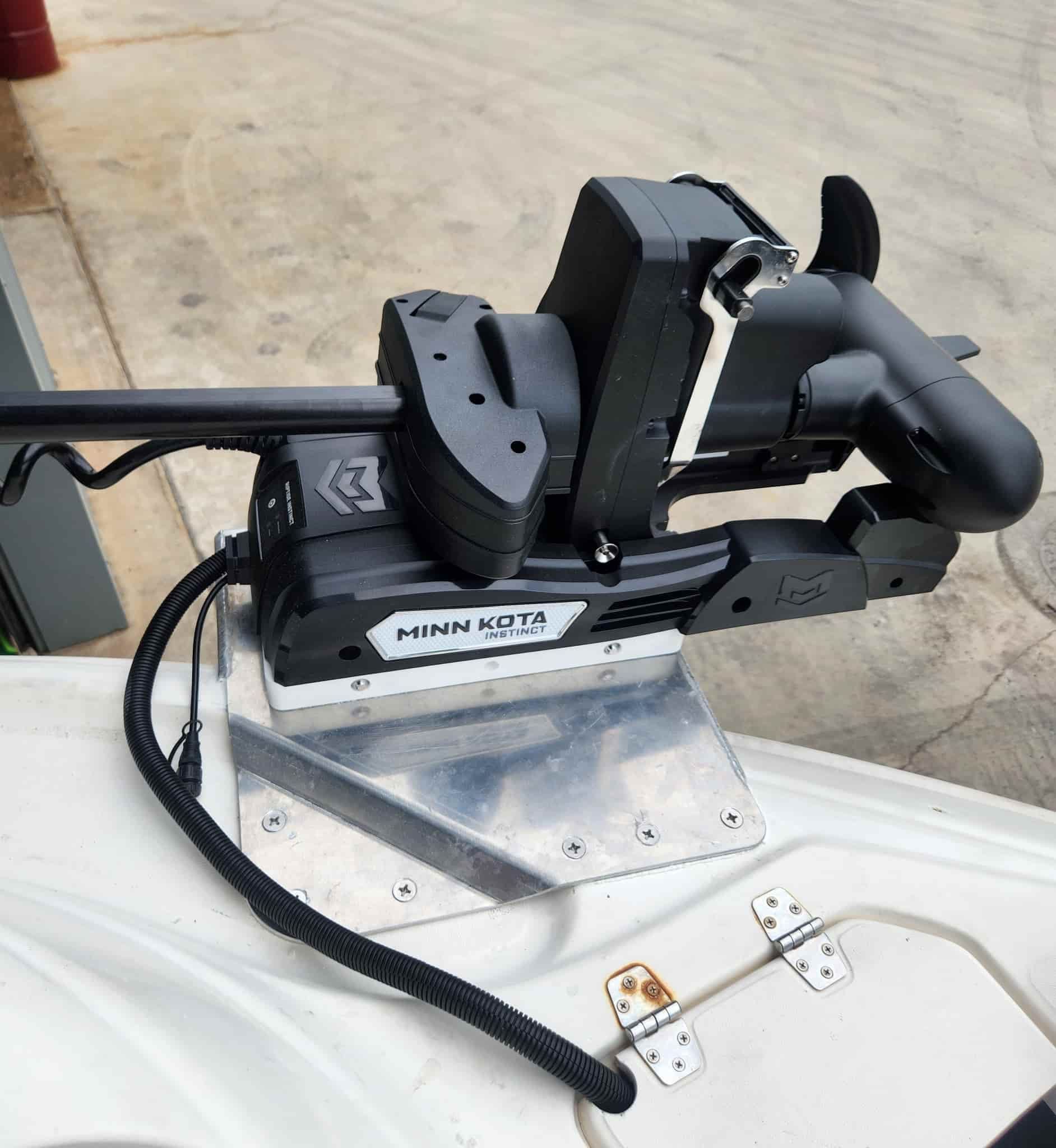 A Motor is Attached to the Side of a Boat — Reef 2 River Marine in Proserpine, QLD