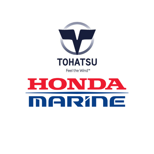 Logos of Tohatsu and Honda Marine — Reef 2 River Marine in Proserpine, QLD