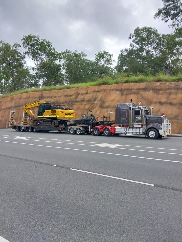 Oversized Loader Truck — Freight in Bakers Creek, QLD