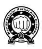 A black and white logo for the warrior scholar martial arts academy.