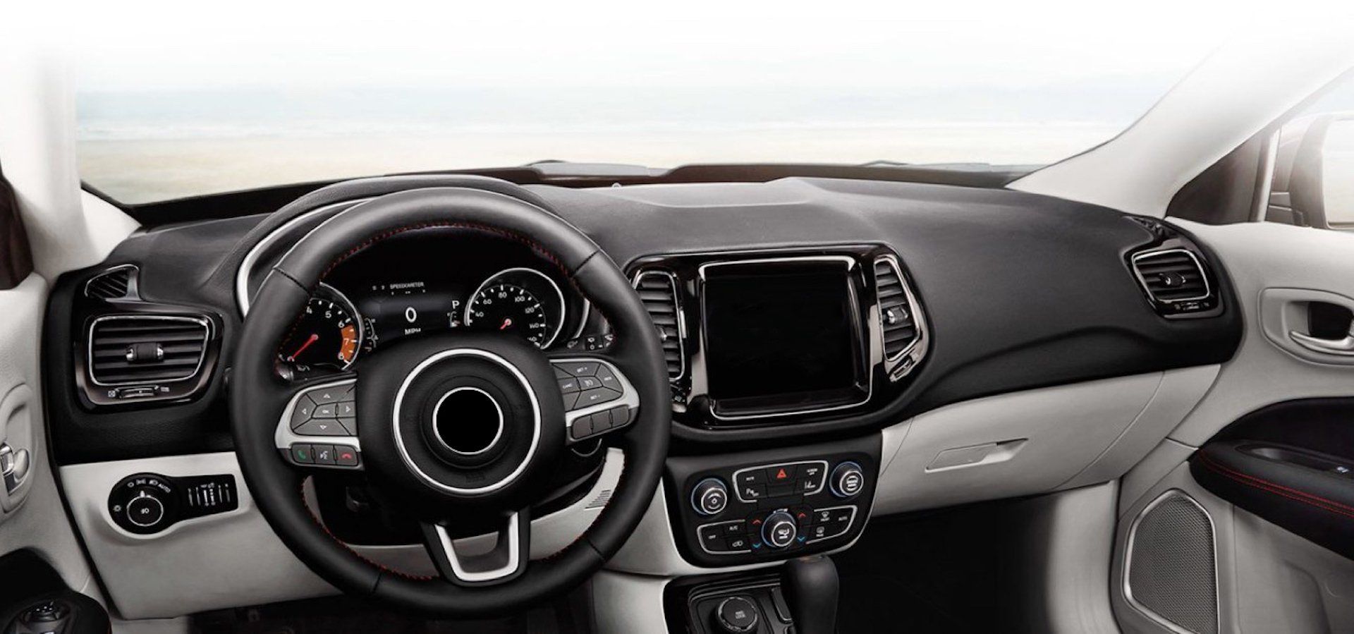 Jeep dashboard image map