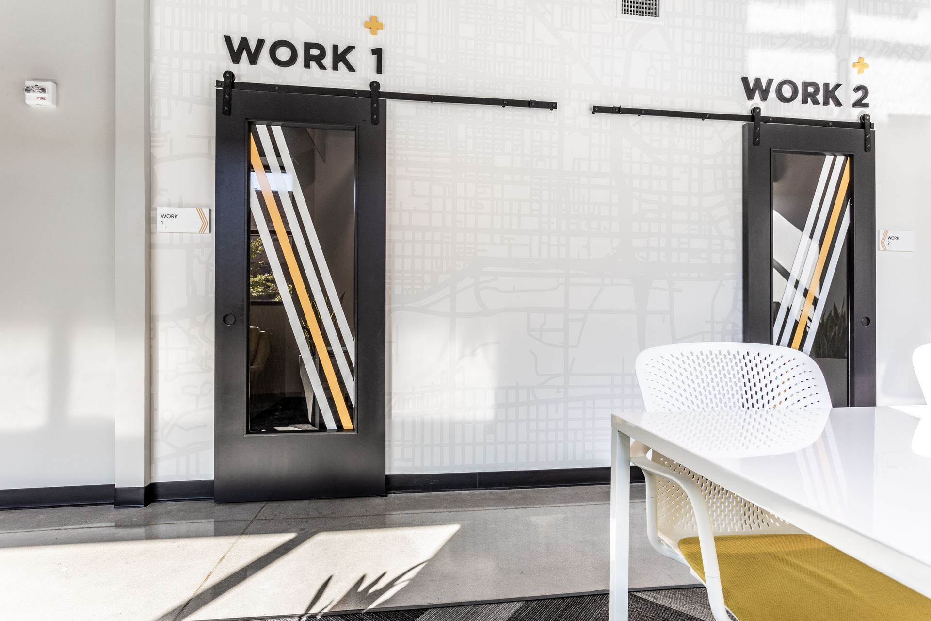 Work room at Vim + Vigor in Milwaukee, WI.