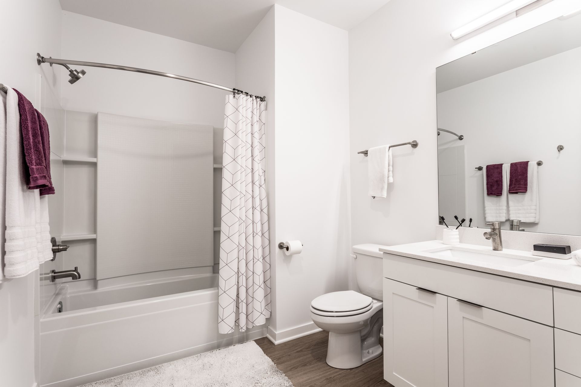 Bathroom at Vim + Vigor in Milwaukee, WI.