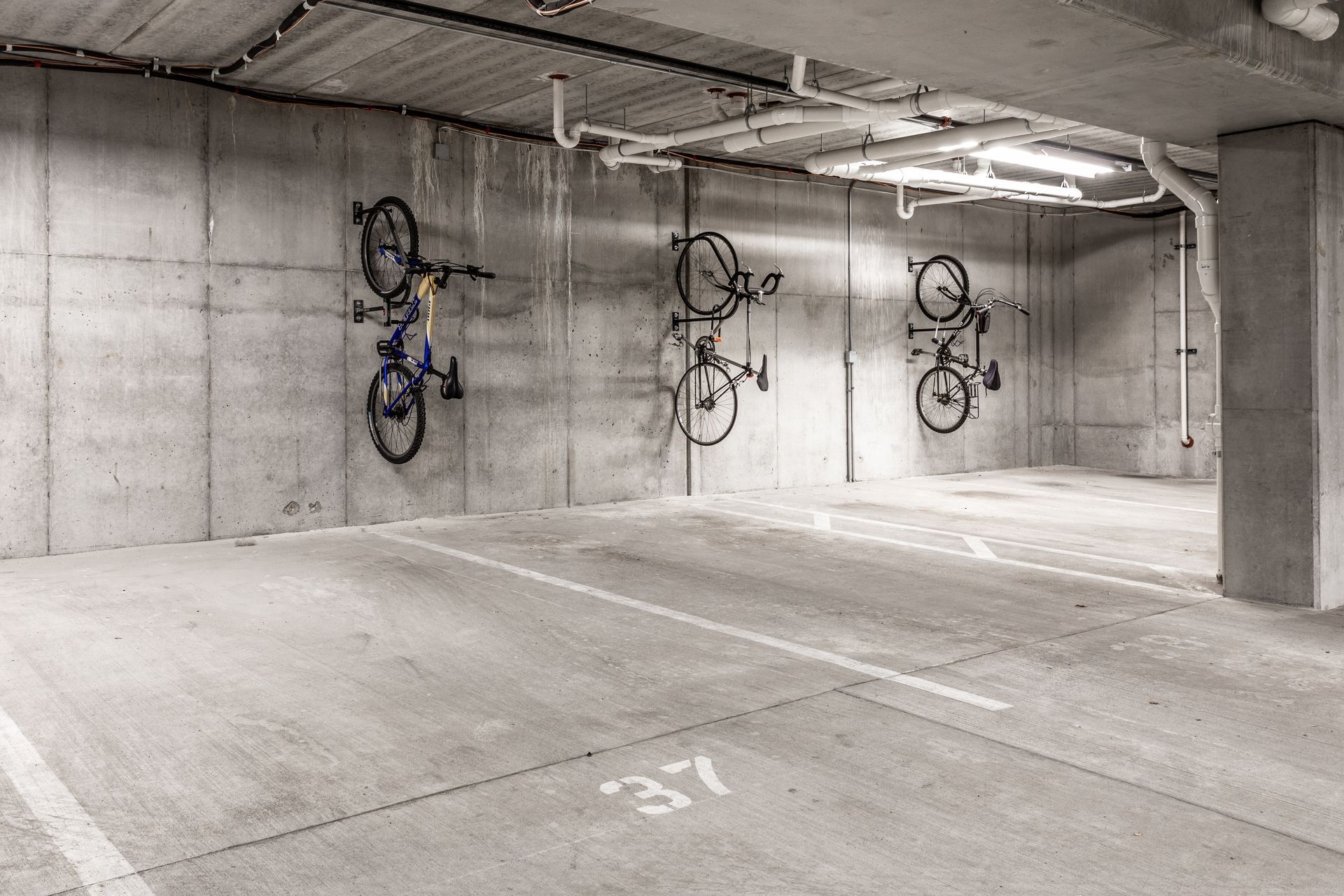 Garage at Vim + Vigor in Milwaukee, WI.