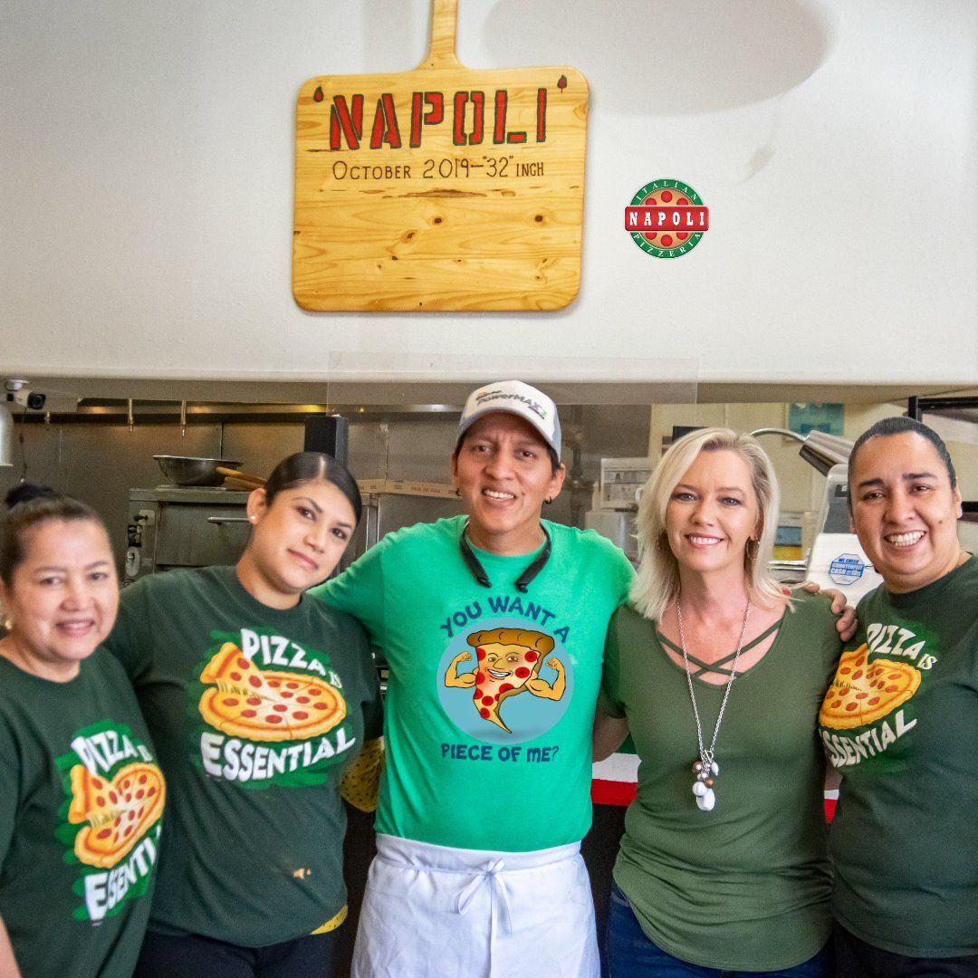 The team at Napoli Italian Pizzeria, Orlando, FL on Semoran Blvd