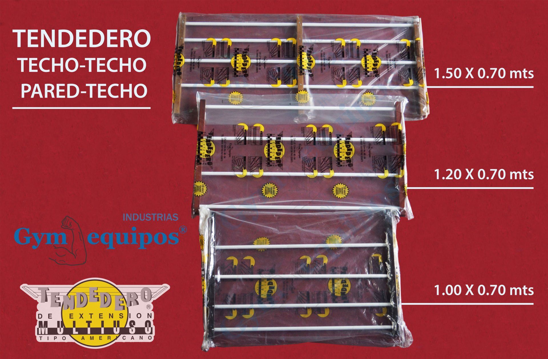 tendederos pared techo techo techo