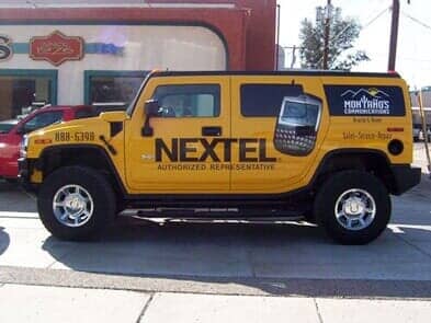 Nextel Car service — Custom signs in Tucson, AZ