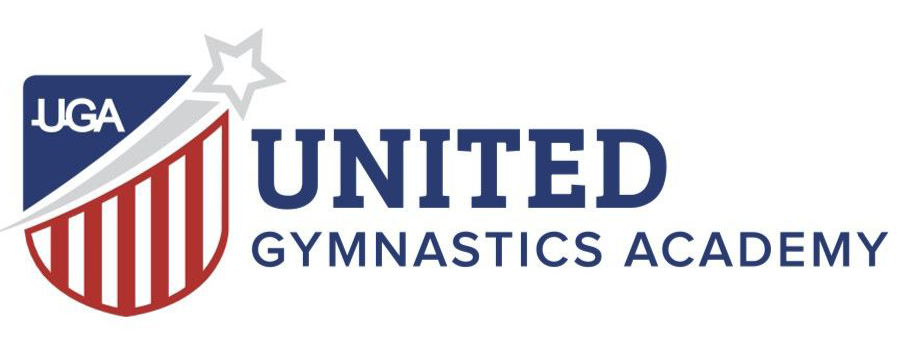 The logo for united gymnastics academy has a star on it.