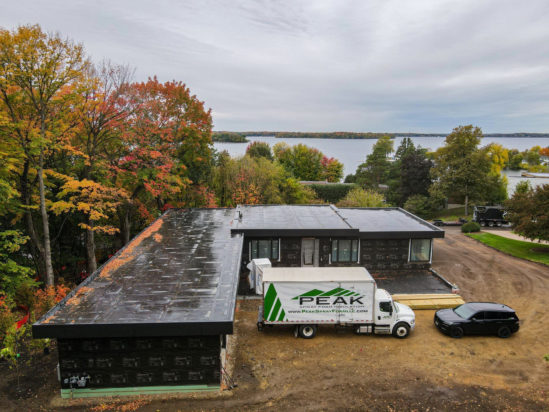 Closed-cell spray foam near Minnetonka, Minnesota