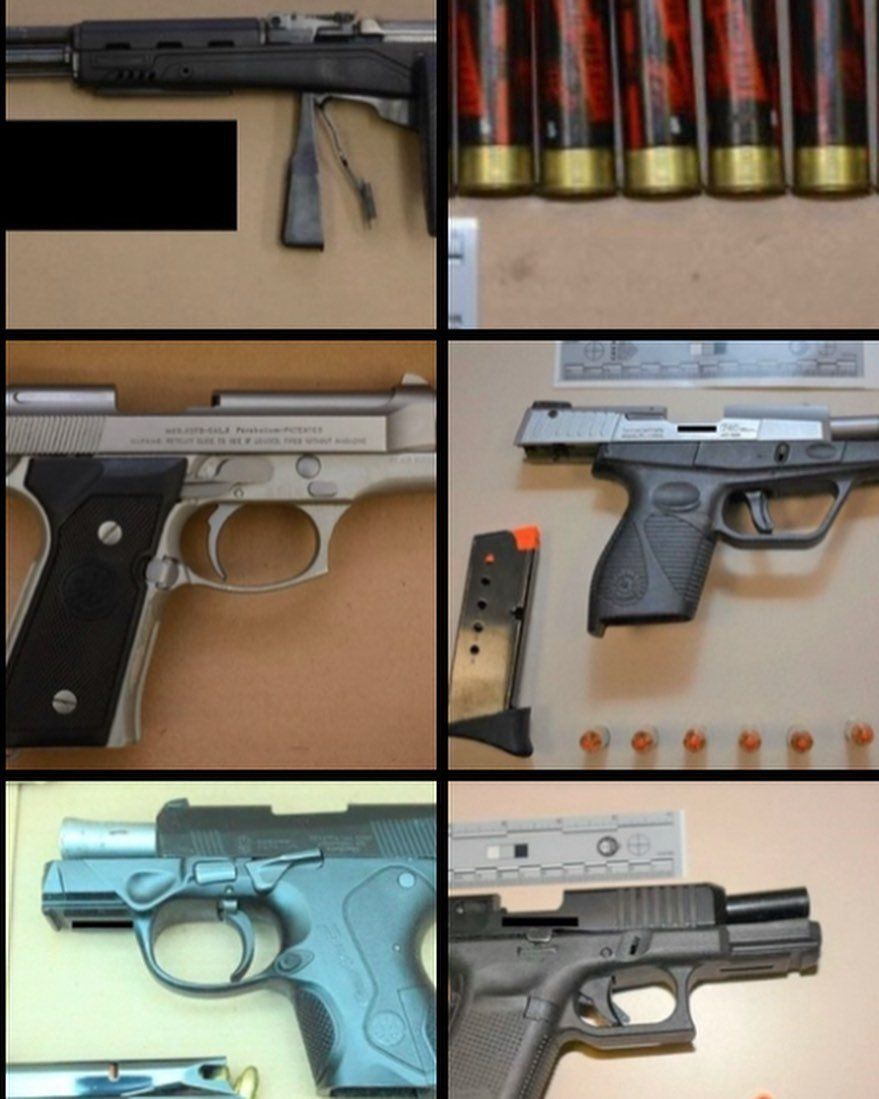 Guns Seized