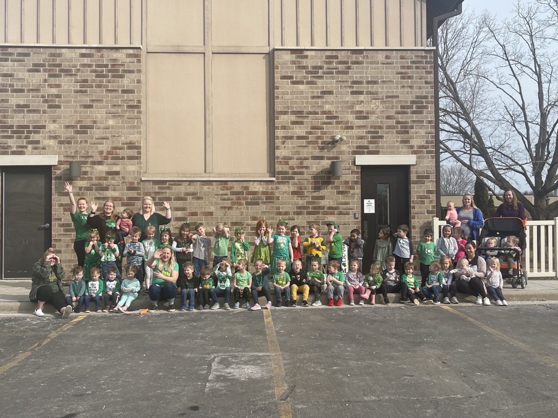 Group Photo  — Waukesha, WI — Cloverleaf Preschool