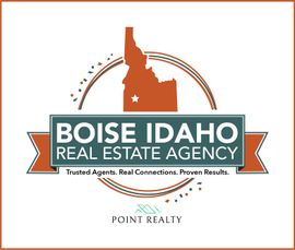 A logo for boise idaho real estate agency