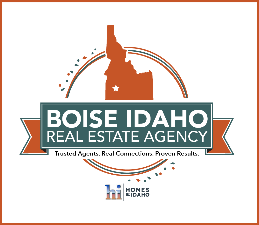 A logo for boise idaho real estate agency