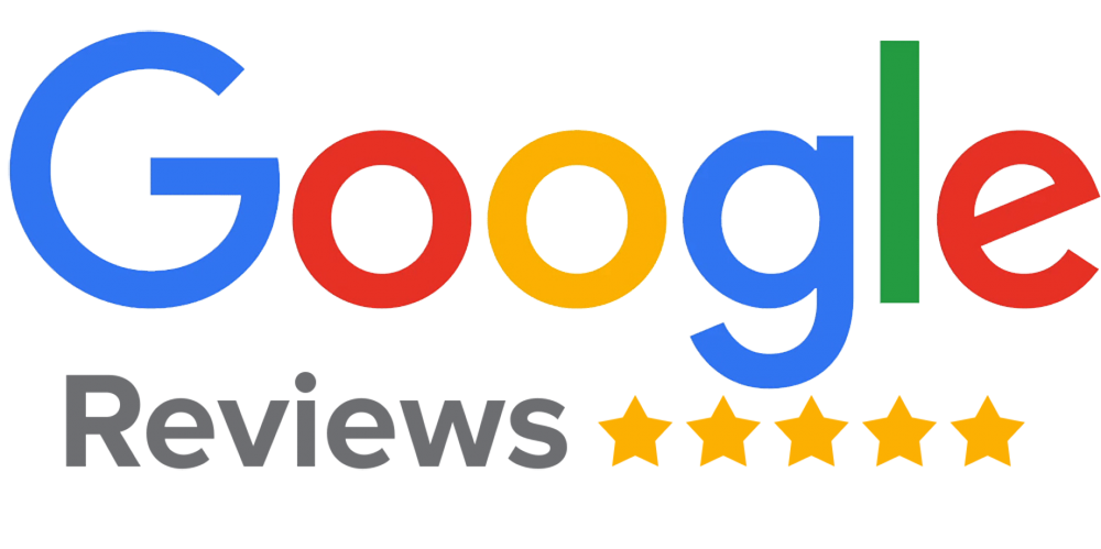 The google verified customer reviews logo has five stars on it.