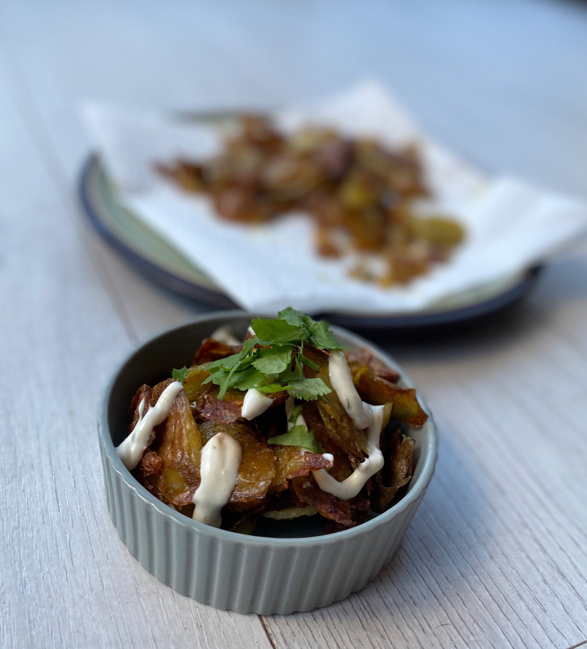 zero waste potato skins