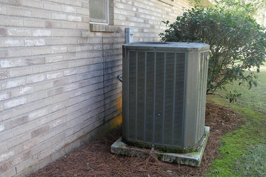 An AC Unit After Air Conditioning Repairs in Plano, TX
