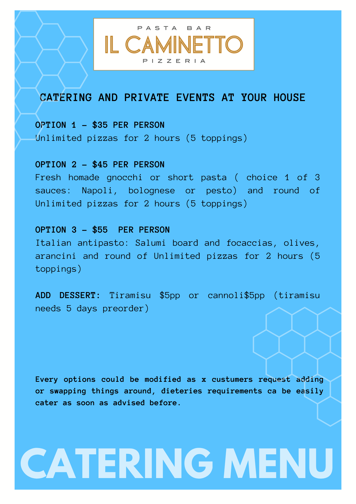 Function Italian Traditional - Il Caminetto