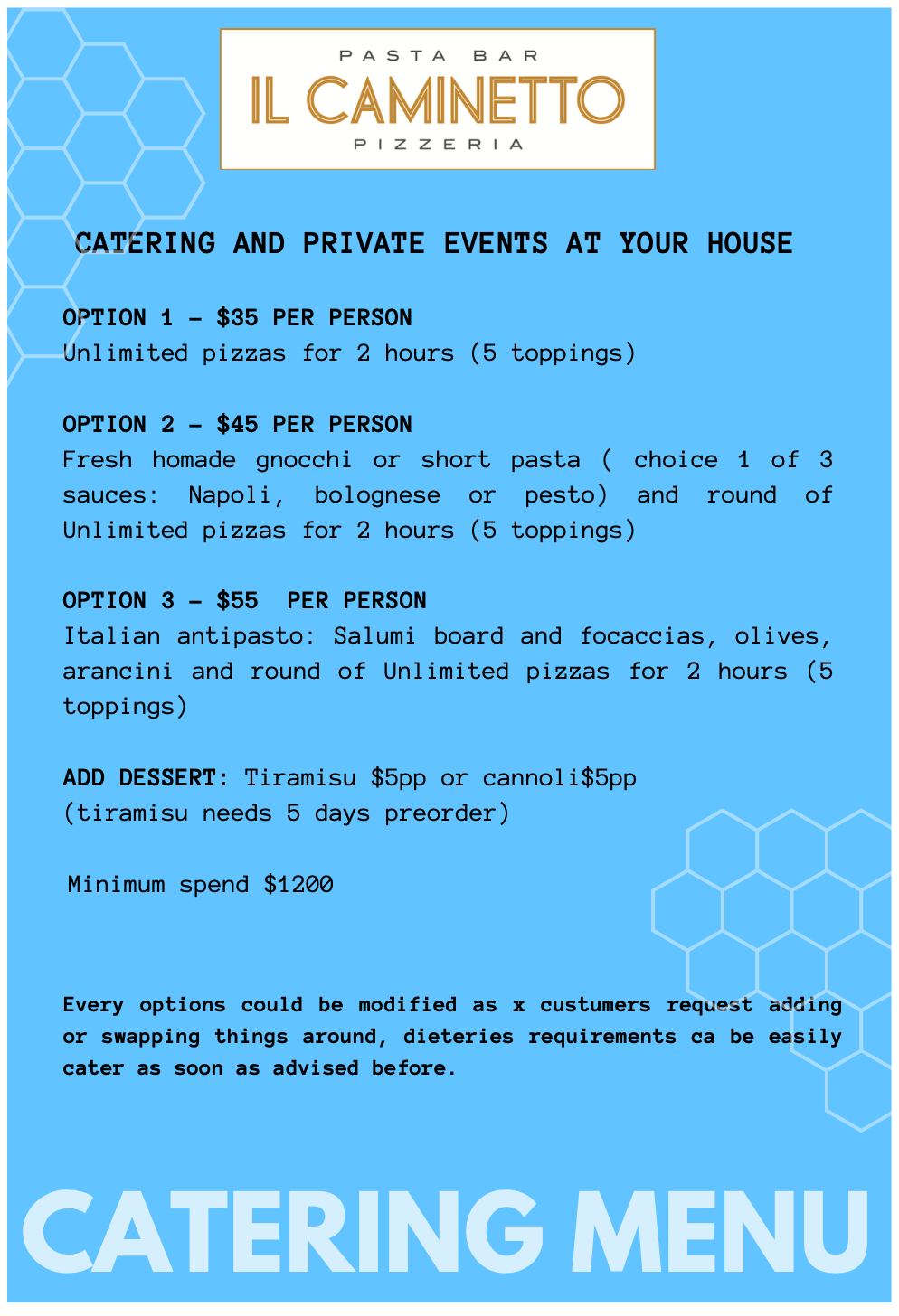 Function Italian Traditional - Il Caminetto