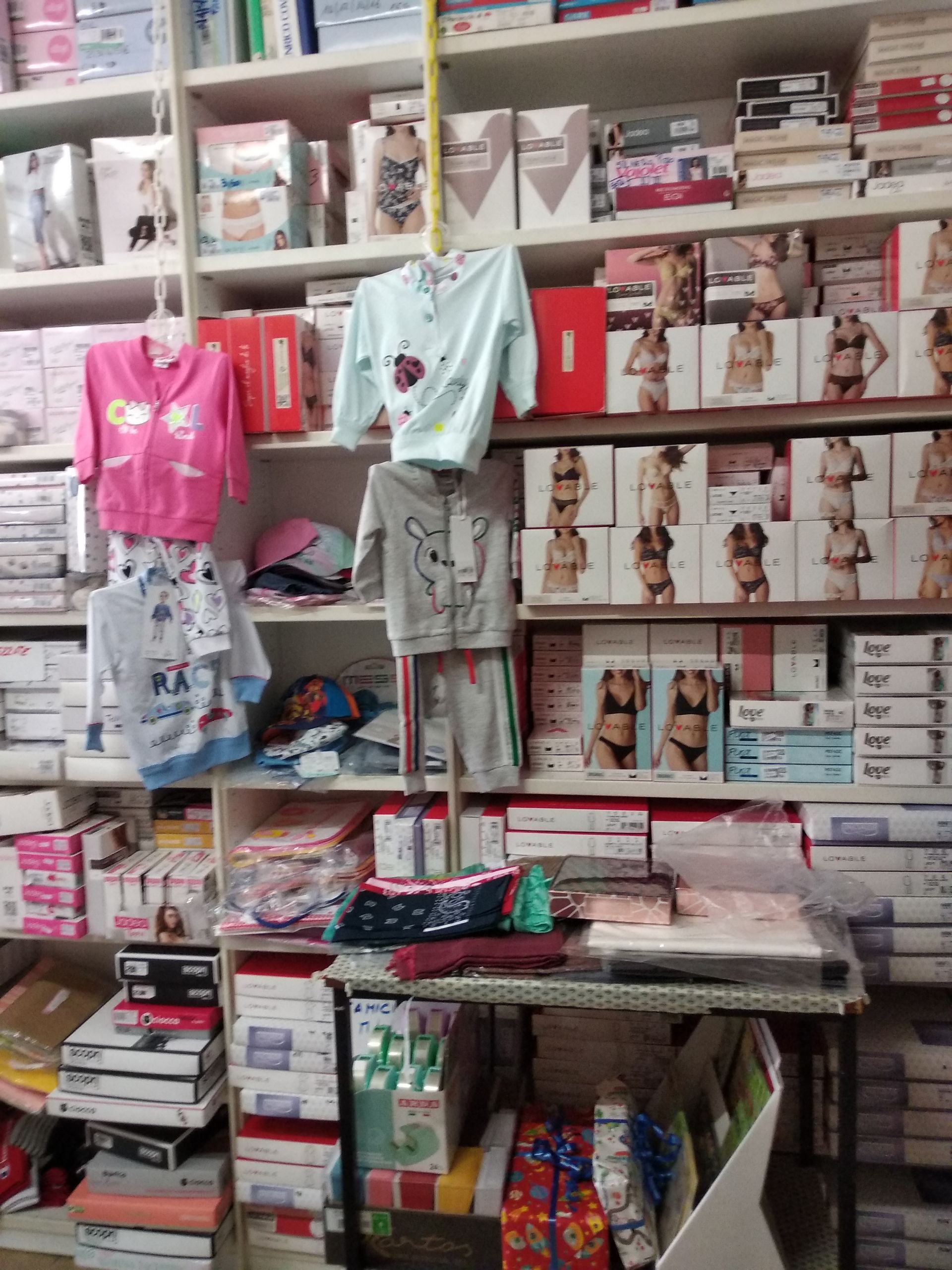 pigiami bimbi e intimo