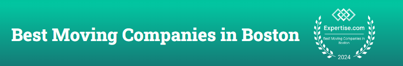A logo for the best moving companies in boston