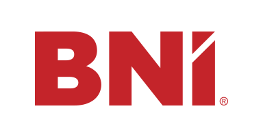 The bni logo is red and white on a white background.
