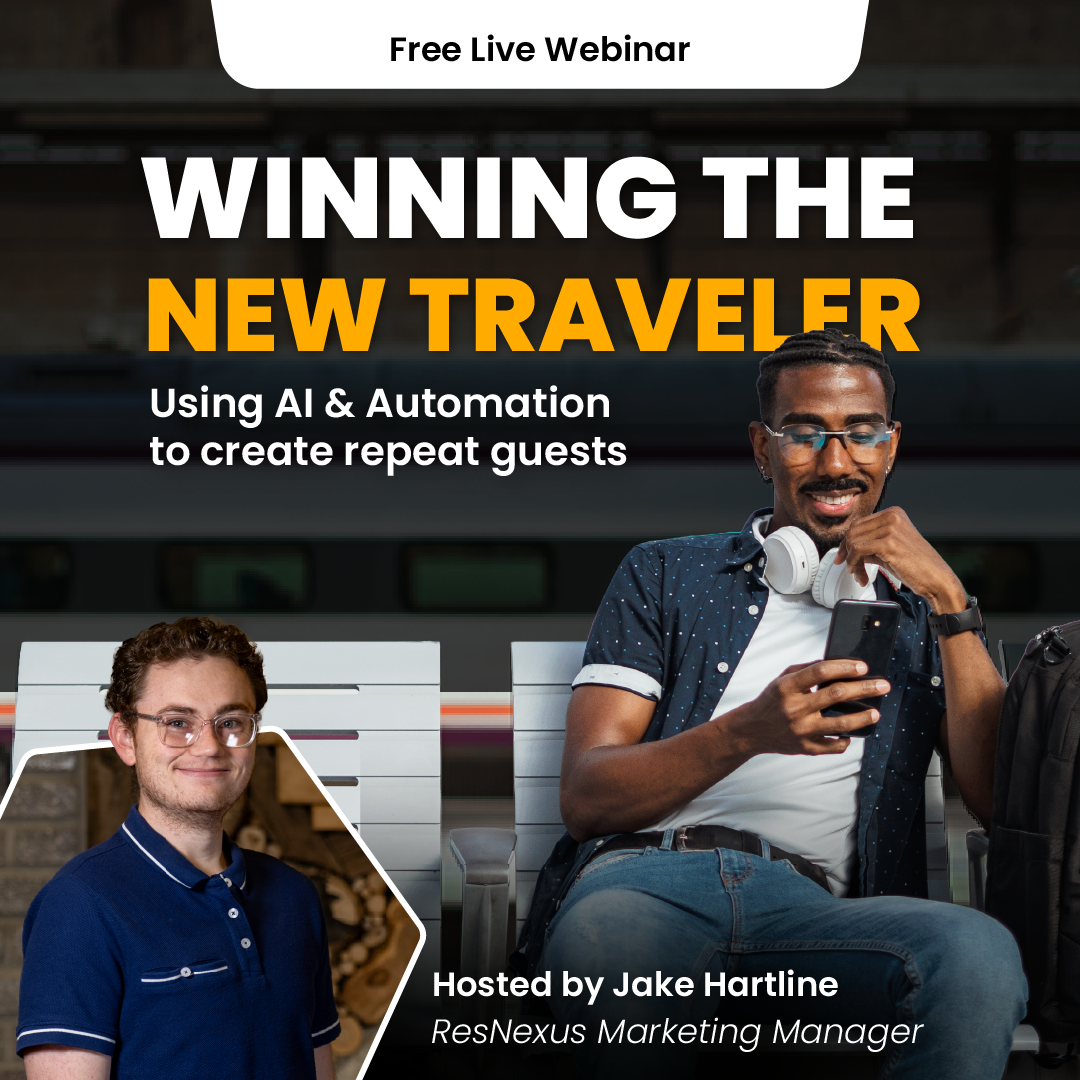 Webinar promo: “Winning the New Traveler” on AI and automation