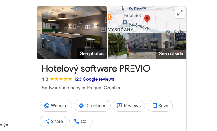 A screenshot of a website that says eviivo on it