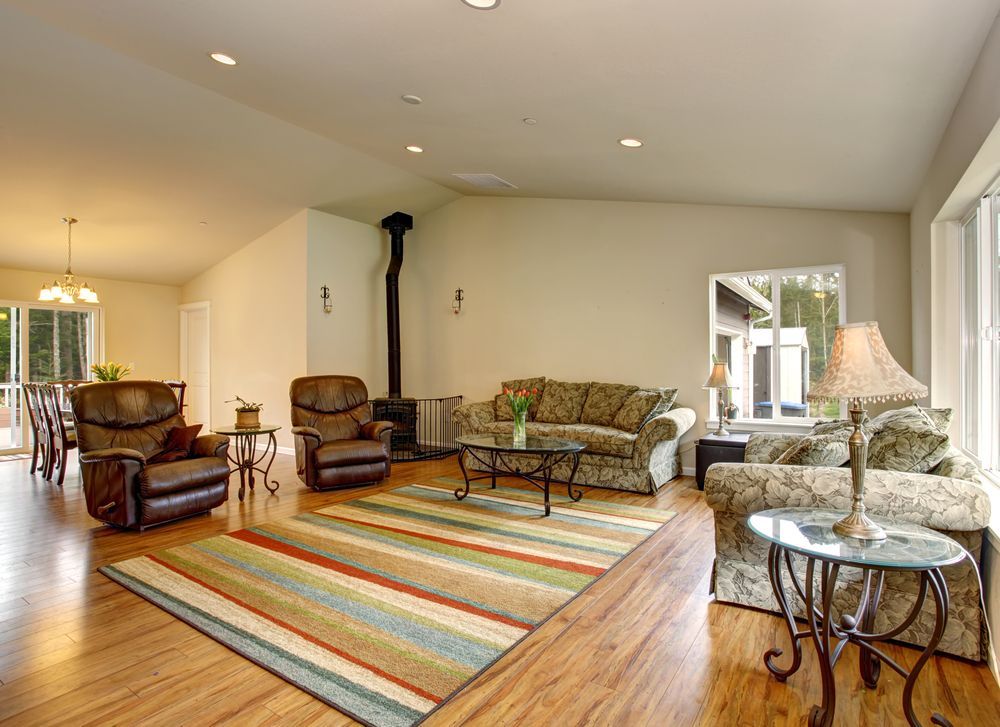 Living Room  — Floor Sanding & Polishing in North Haven