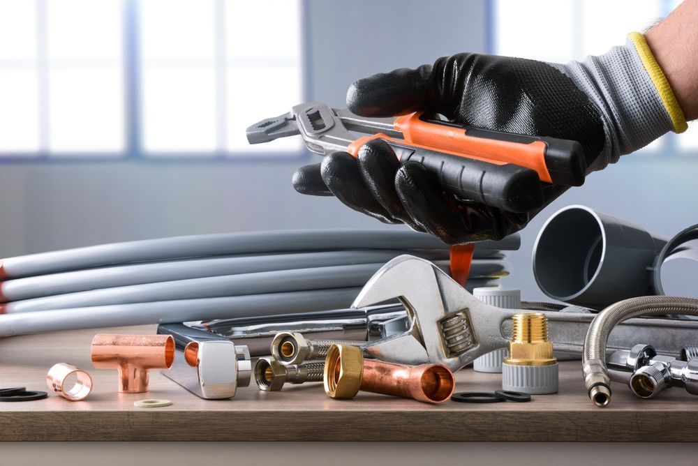 A person is holding a pair of pliers in their hand.