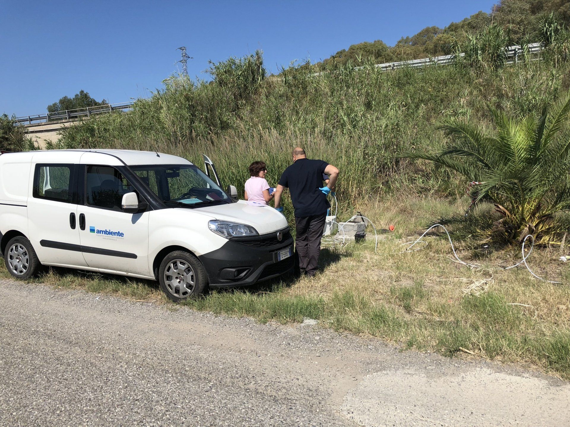 spurgo transit per caratterizzazione ambientale a Matera