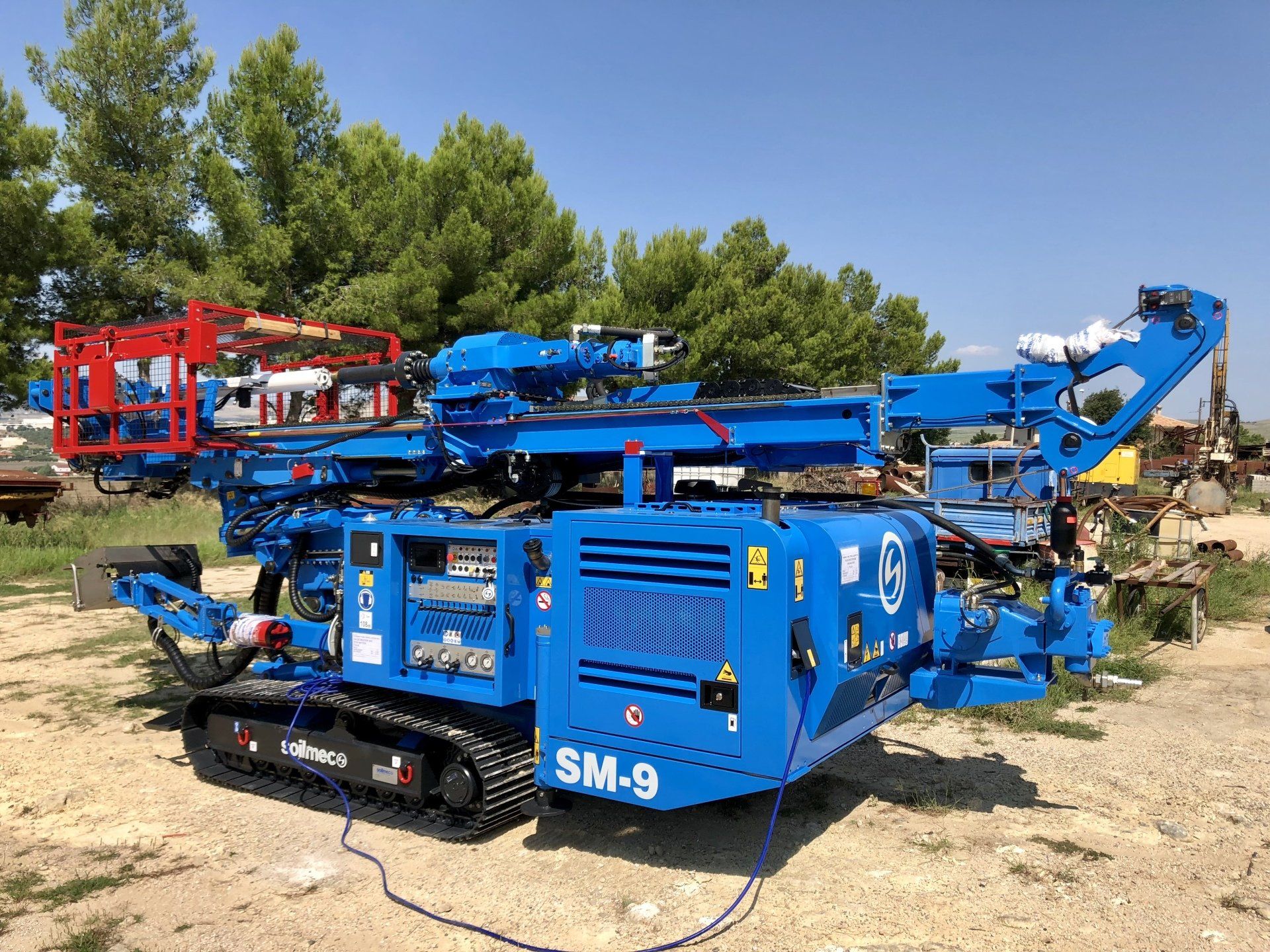 macchinario trivella per sondaggi geognostici