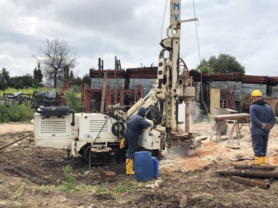 installazione di micropali