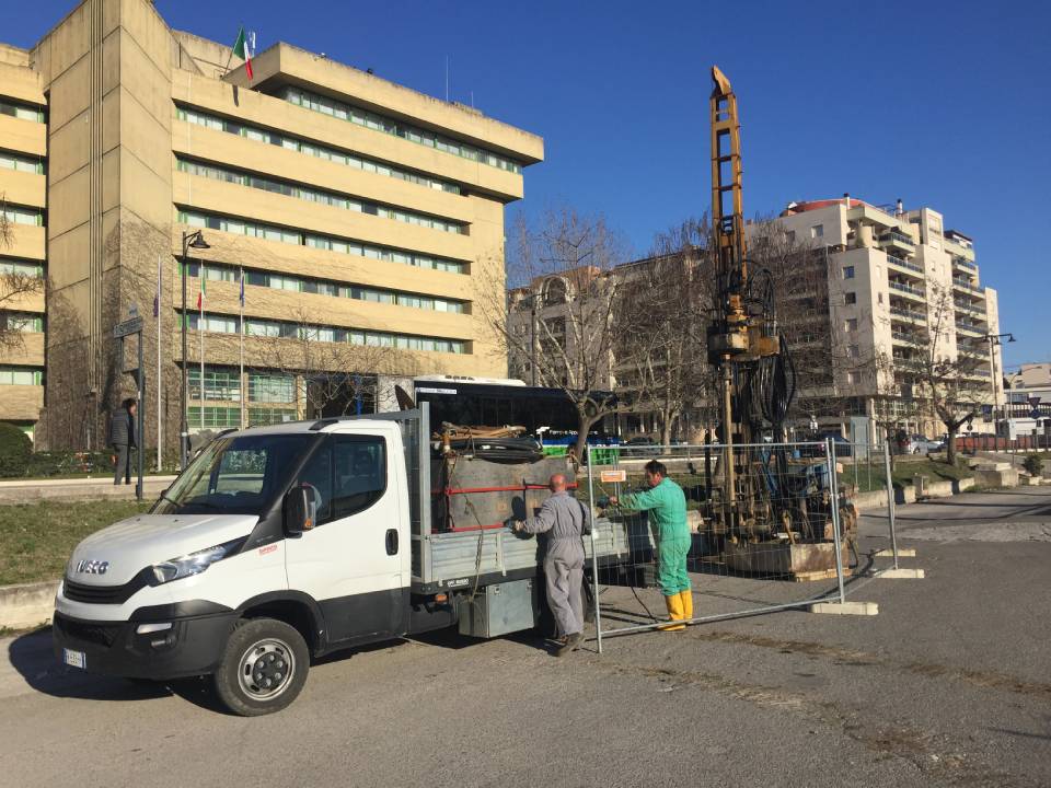 rilievi piezometrici e sondaggi geognostici