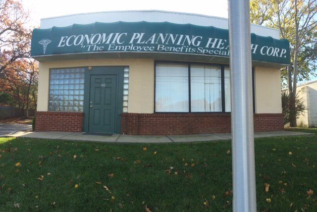 Front of the Economic Planning Health Corp. Building
