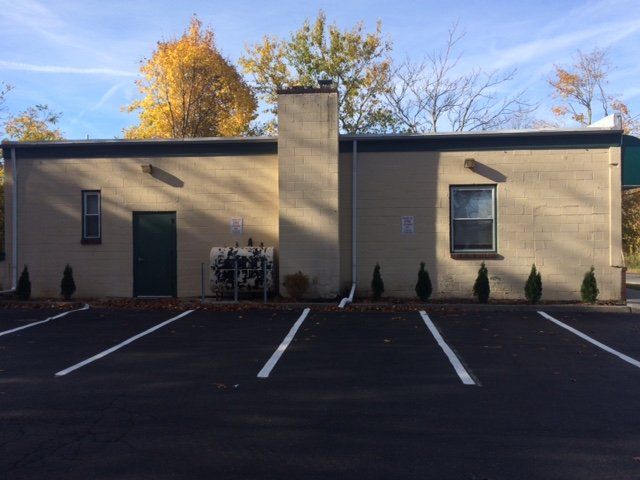 Back of the Economic Planning Health Corp. Building