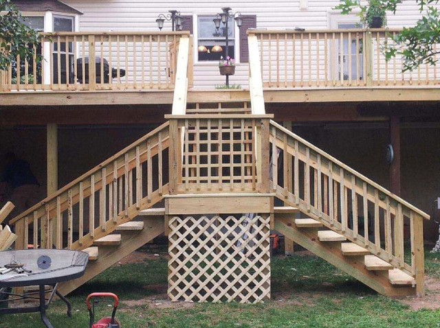 Double Stairs Deck cool