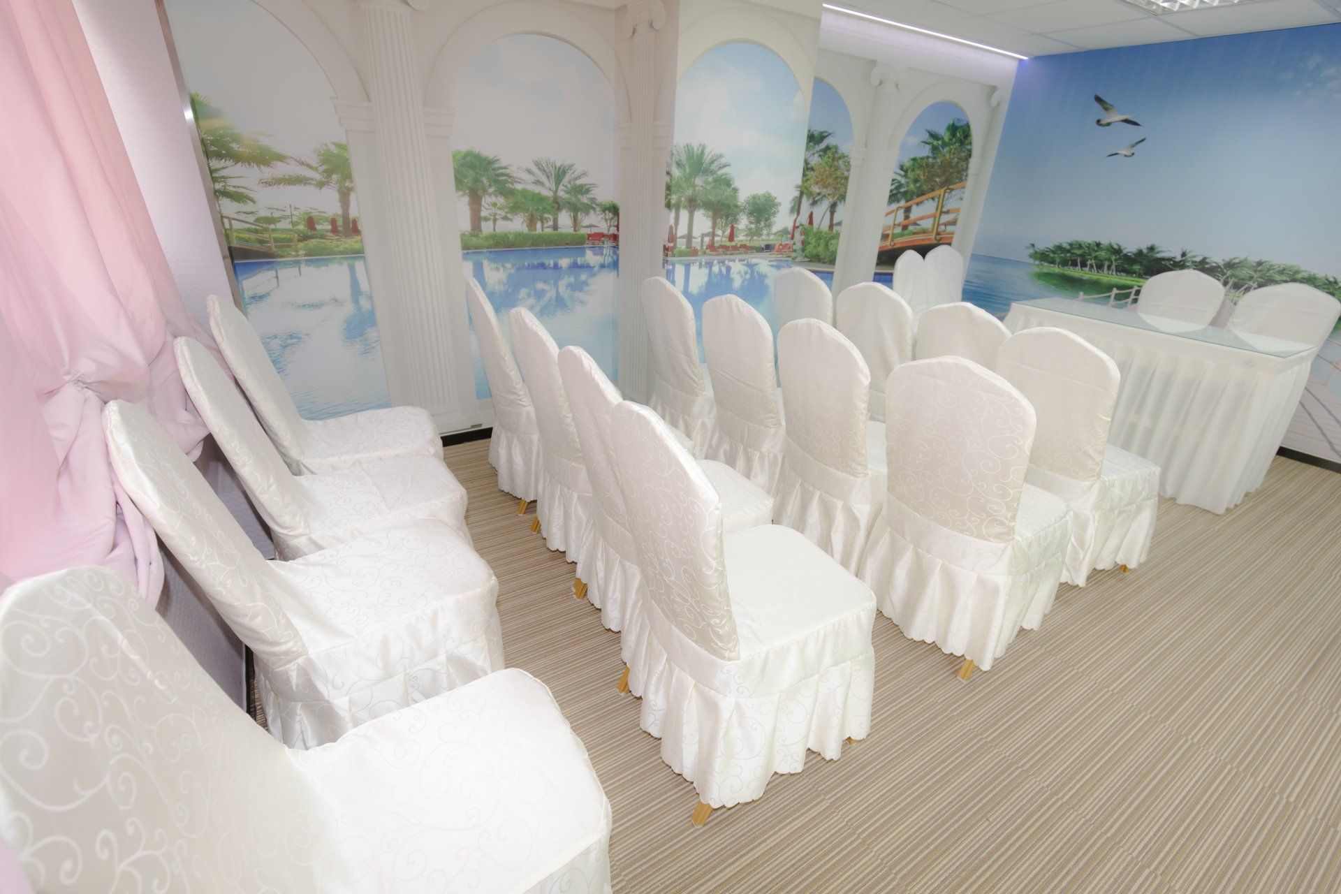 蔚藍海岸场景照