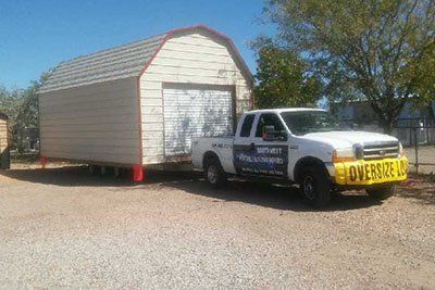 moving a large storage shed