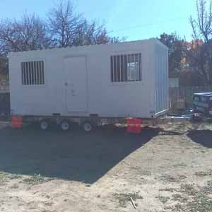 moving portable building