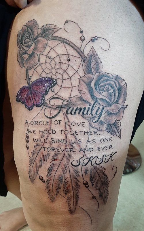 Family Tattoo — Creative Tattoo Art in South Lismore, NSW