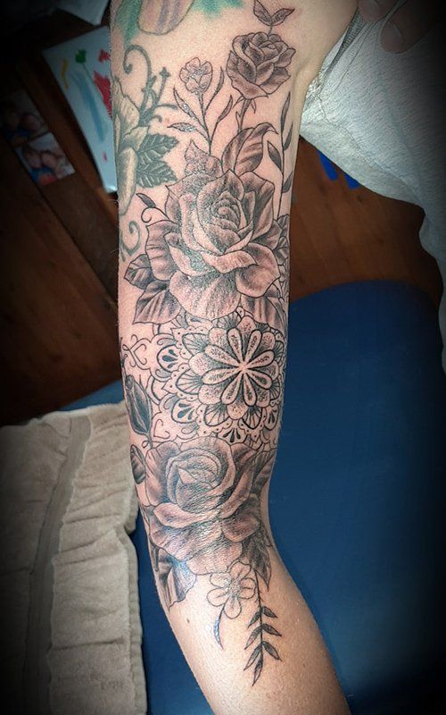 Flowers Tattoo 2 — Creative Tattoo Art in South Lismore, NSW