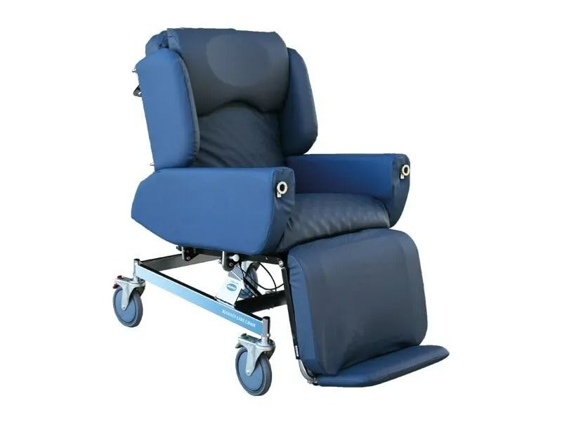 Blue Medical Recliner Chair — Ballina Home Healthcare Sales & Hire and Compression Stockings Plus in Ballina, NSW